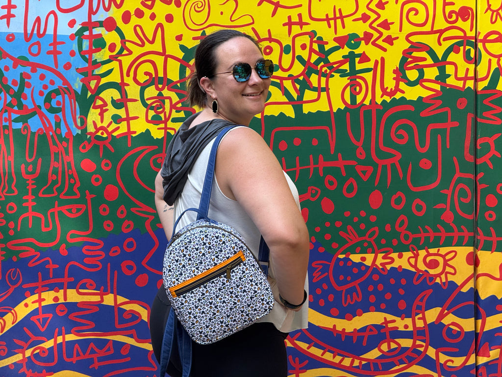 The Violet Backpack