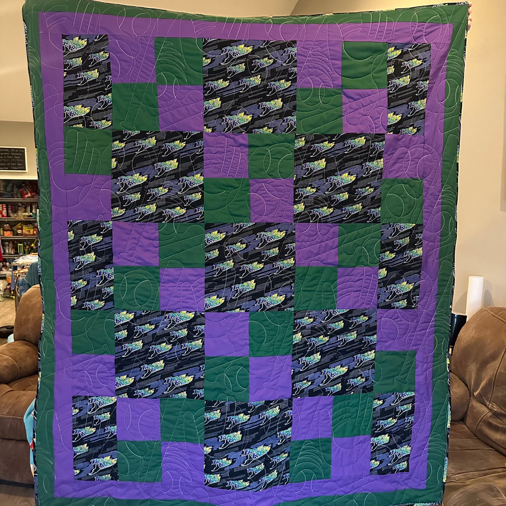 Custom Team or Feature Fabric Quilt