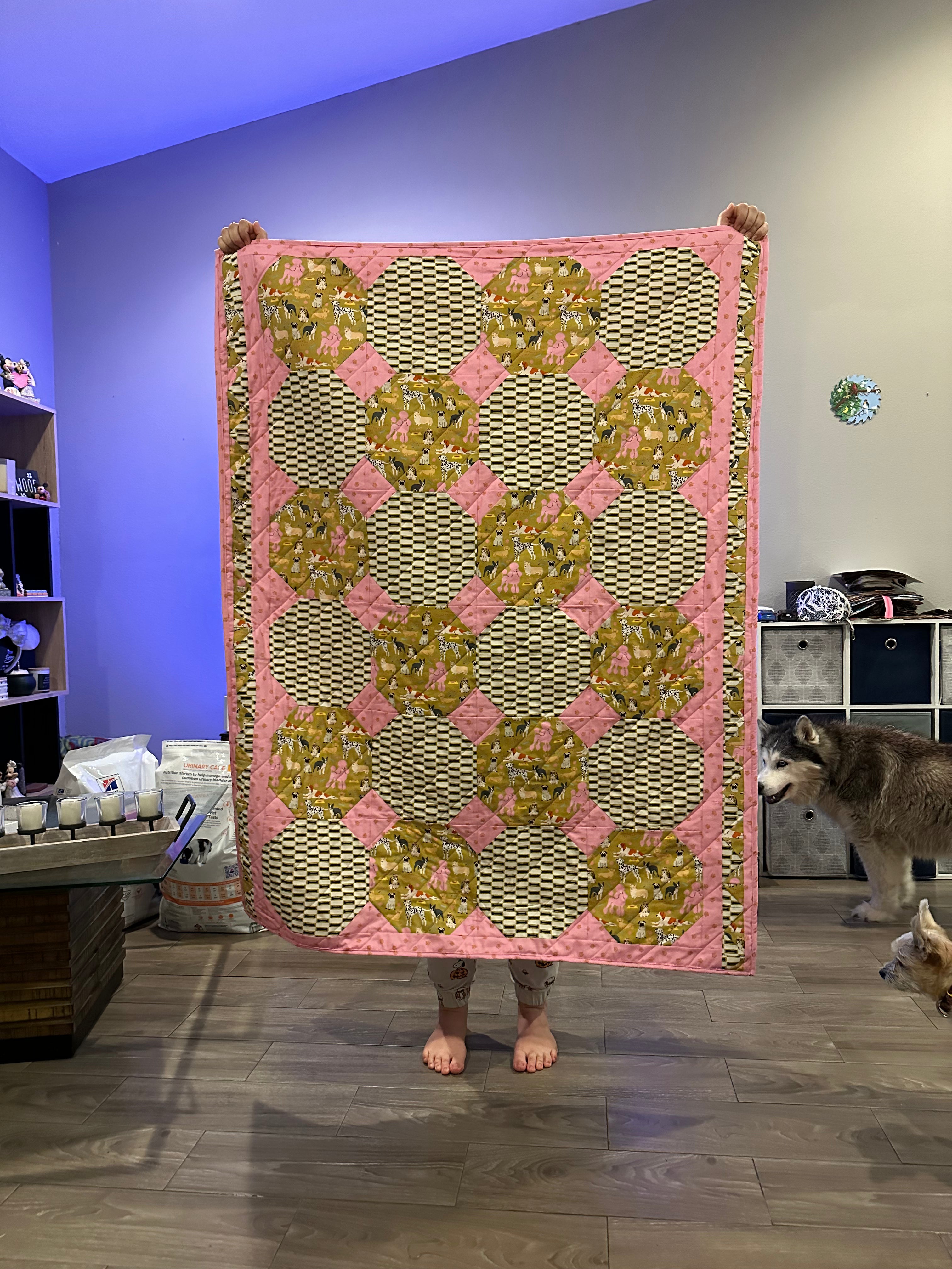 Custom Team or Feature Fabric Quilt