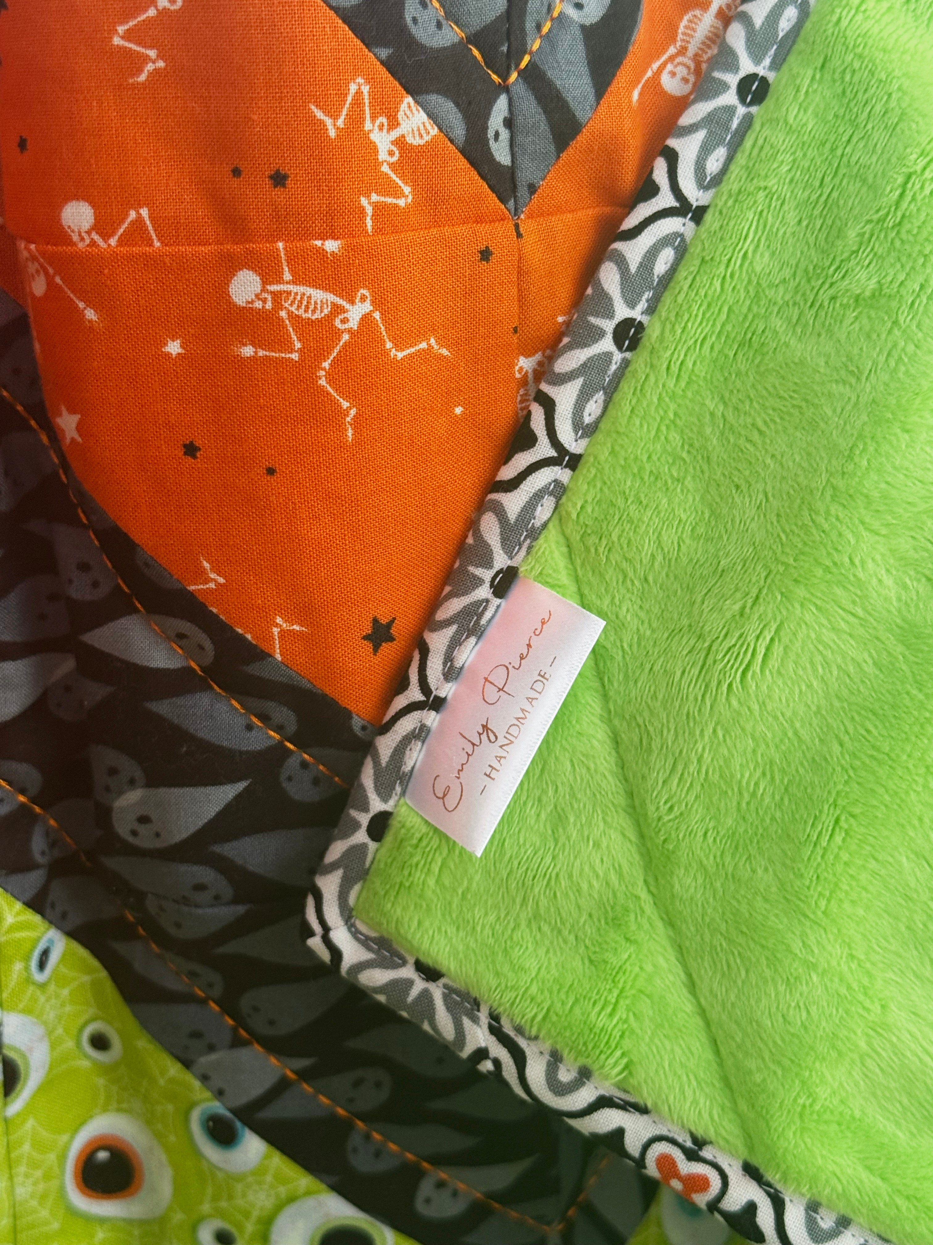 Lights Out Chevron Quilt